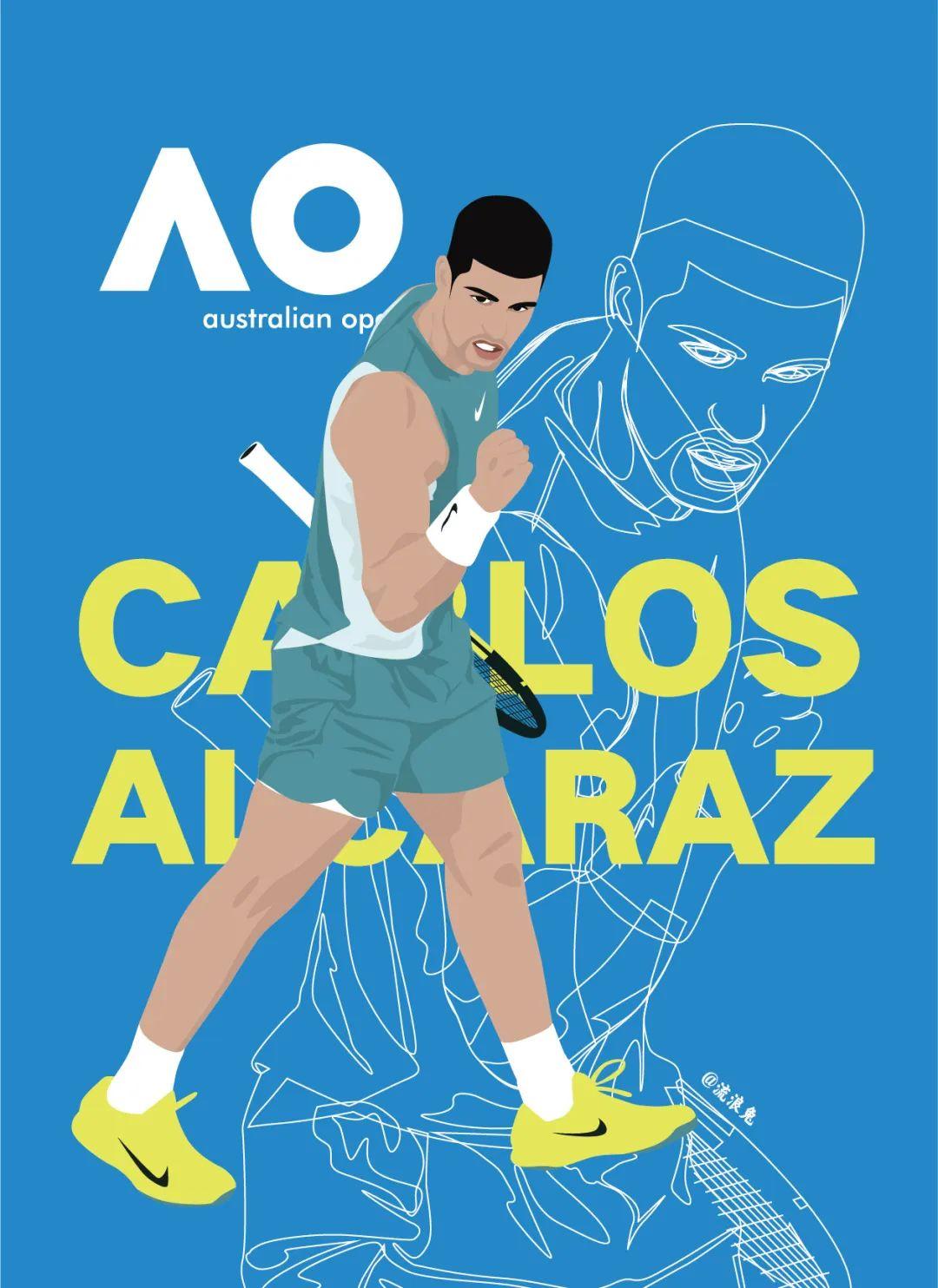 澳网碾压联合杯，阿尔卡拉斯扛起全队